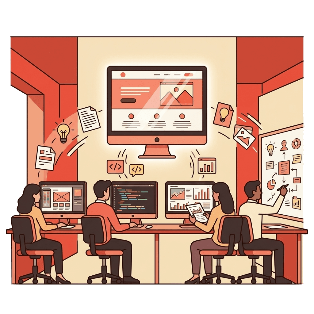 Unified team working under one roof with frontier technology, no platform ceiling