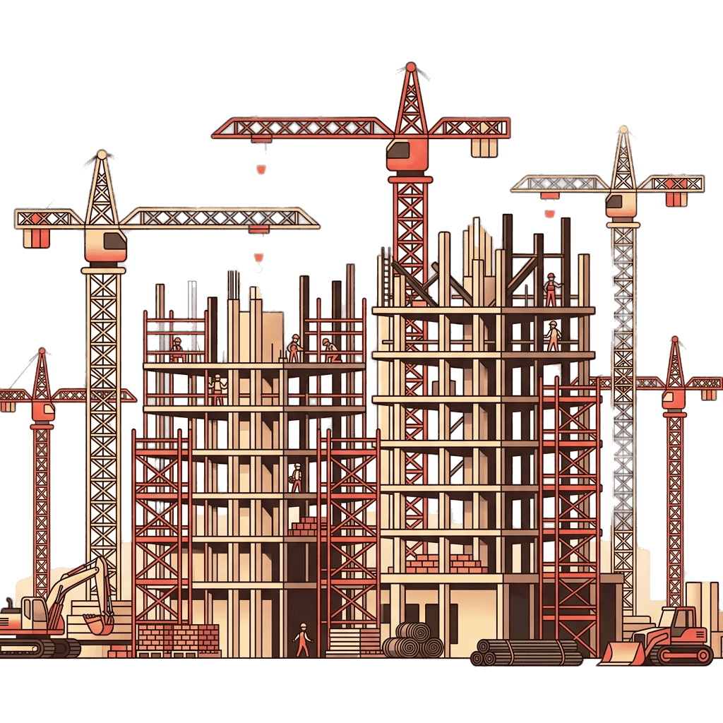Construction portfolio site with project galleries and lead funnels