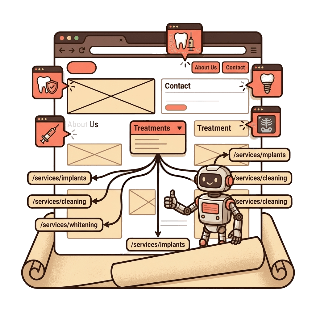 Website blueprint built around search architecture from day one