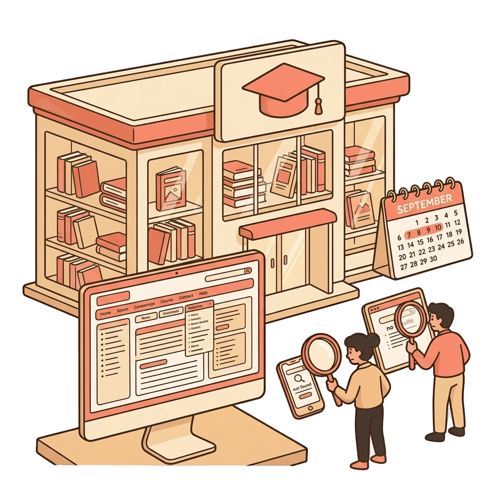 Education website bottleneck with CMS dependency chain